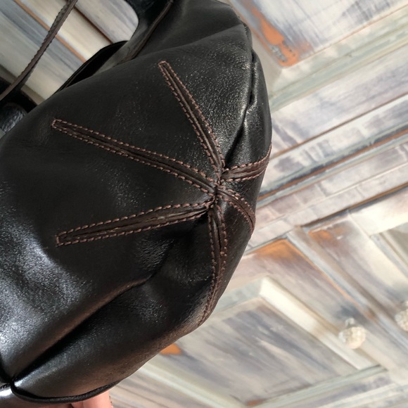 COPY - HOBO BRAND Black Leather Large Handbag - Picture 6 of 13